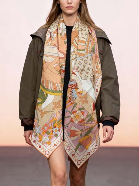 2025年12月11日入荷新品Louis Vuittonマフラーギフト/誕生日/記念品/アクセサリーkaka工場