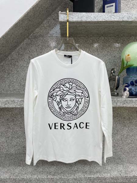2025年12月12日入荷新作Versace長袖tシャツ/長袖tシャツ秋冬高品質/人気/限定版/Knt工場