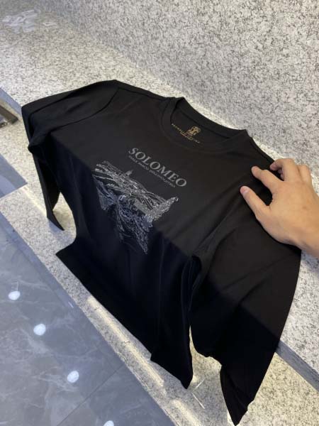 2025年12月12日入荷新作Brunello Cucinelli長袖tシャツ/長袖tシャツ秋冬高品質/人気/限定版/Knt工場