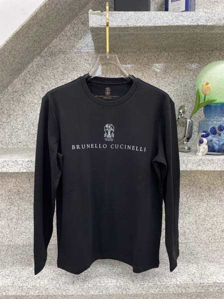 2025年12月12日入荷新作Brunello Cucinelli長袖tシャツ/長袖tシャツ秋冬高品質/人気/限定版/Knt工場