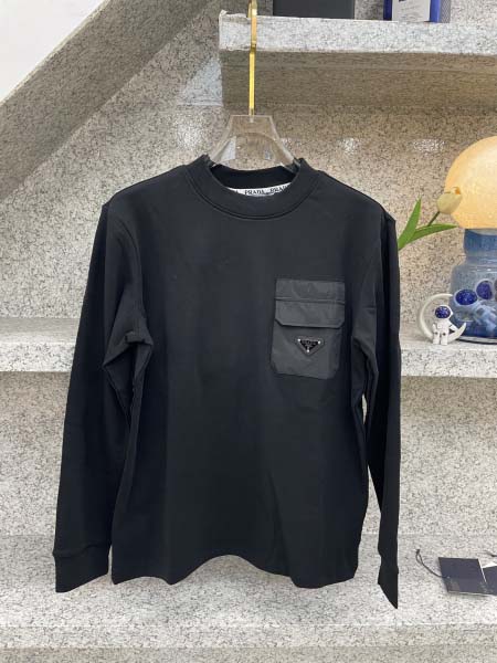 2025年12月12日入荷新作Prada長袖tシャツ/長袖tシャツ秋冬高品質/人気/限定版/Knt工場