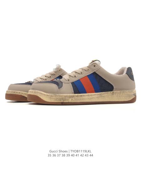 2025年12月新品（GUCCI） Screener人気 スニーカー男女兼用/誕生日プレゼント/XH工場