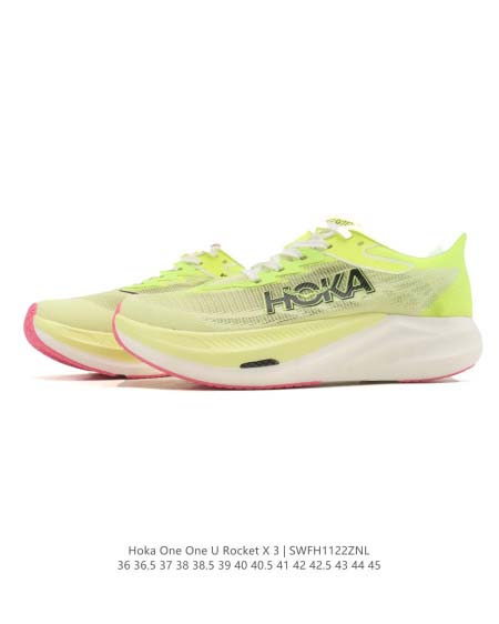 2025年12月新品HOKA ONE ONE Rocket X 3人気 スニーカー男女兼用/誕生日プレゼント/XH工場