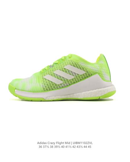 2025年12月新品Adidas Crazyflight Mid人気 スニーカー男女兼用/誕生日プレゼント/XH工場