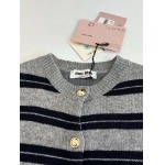 2025年12月1日秋冬新作MiuMiu ニットカーディガン  高品質人気商品/LDF工場