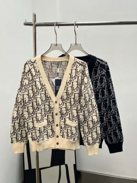 2025年12月1日秋冬新作Dior  ニットカーディガン ...