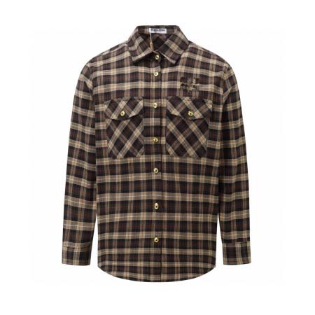 2025年12月2日秋冬新作Miumiuシャツ高品質人気商品...