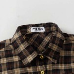 2025年12月2日秋冬新作Miumiuシャツ高品質人気商品/LDF工場