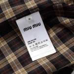 2025年12月2日秋冬新作Miumiuシャツ高品質人気商品/LDF工場
