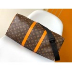 2025年12月9日入荷Louis Vuitton バッグM46703 45cm M46702 55cm 01 Keepall Bandoulière 45 Monogram Macassar 45.0 x 27.0 x 20.0高品質新作