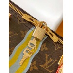 2025年12月9日入荷Louis Vuitton バッグ50CM  Keepall Bandoulière 50 Monogram Mon Monogram 29 x 23 x 50高品質新作/誕生日プレゼント/ZC工場