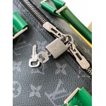 2025年12月9日入荷Louis Vuitton バッグ M26434 50CM  Keepall Bandoulière 50 Monogram Eclipse 29 x 23 x 50 高品質新作/誕生日プレゼント/ZC工場