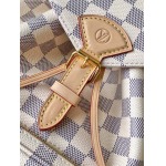 2025年12月9日入荷Louis Vuitton バッグN00120 Montsouris Damier Azur 28.0 x 30.0 x 18.0 Damier Azur 高品質新作/誕生日プレゼント/ZC工場