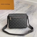 2025年12月9日入荷Louis Vuitton バッグM46255  District Monogram Eclipse LV 26.0 x 20.0 x 7.0 Monogram Eclipse 高品質新作/誕生日プレゼント/ZC工場