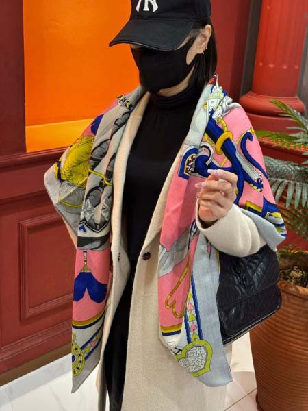 2025年12月10日入荷新品HERMESマフラーギフト/誕...