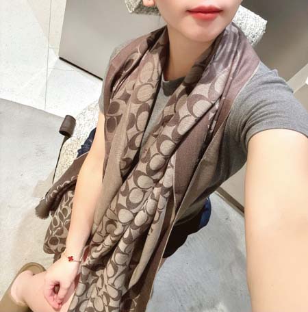 2025年12月11日入荷新品Coachマフラーギフト/誕生...