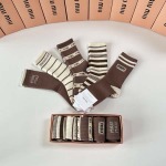 2025年12月11日入荷新品MiuMiu靴下ギフト/誕生日/記念品/アクセサリーkaka工場