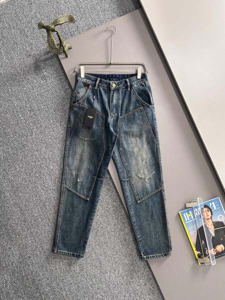 2025年11月17日秋冬新作Fendiジーパン高品質人気商...