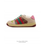 2025年12月新品（GUCCI） Screener人気 スニーカー男女兼用/誕生日プレゼント/XH工場