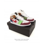 2025年12月新品（NIKE）AIR JORDAN 1 MID人気 スニーカー男女兼用/誕生日プレゼント/XH工場