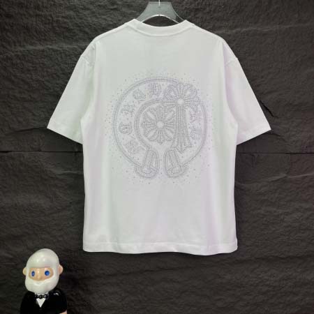 2026年4月13日春夏入荷新作Chrome Hearts短袖Tシャツ人気商品/BG工場