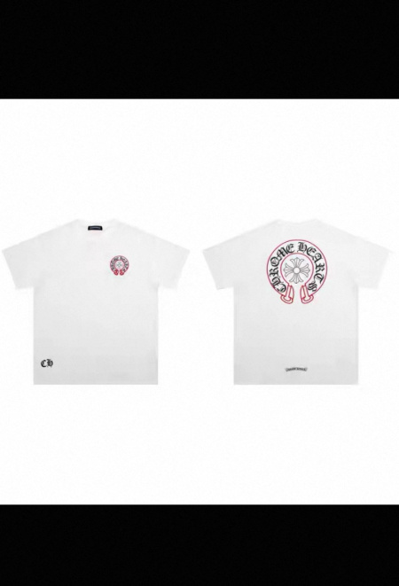 2026年4月14日春夏入荷新作Chrome Hearts短袖Tシャツ人気商品/HJJ工場