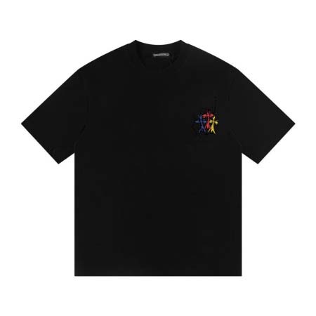 2026年4月14日春夏入荷新作Chrome Hearts短袖Tシャツ人気商品/HJJ工場