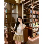 2026年4月9日入荷早春新作Miumiuニットトップ女性用ファッション/誕生日プレゼント/贈り物 can工場