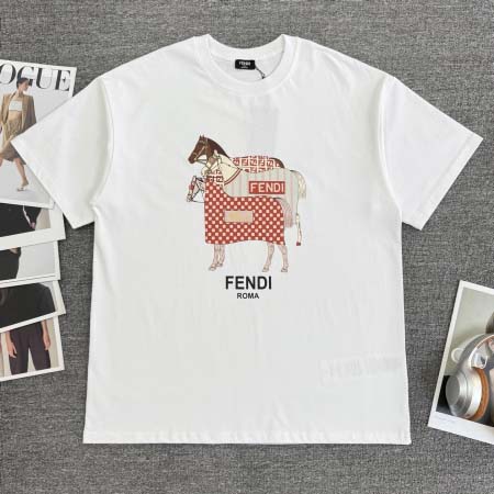 2026年4月19日新作Fendi半袖 tシャツ高品質/誕生...