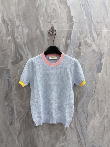 2026年4月23日春夏新作Fendi半袖 tシャツ高品質/...
