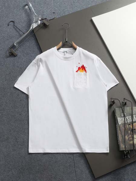 2026年4月27日春夏新作LOEWE半袖 tシャツ激安高品...
