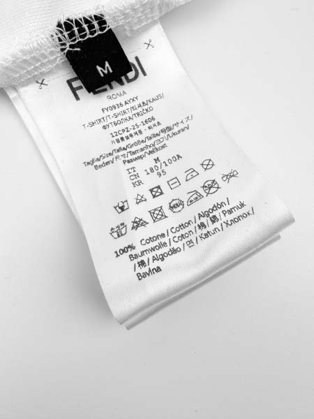 2026年5月26日入荷新作Fendi半袖 tシャツ 原版復刻人気で【极品】/正規品と同じサイズ/YGY工場