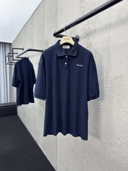 2026年5月15日春夏入荷新作MIUMIU半袖 tシャツ人...