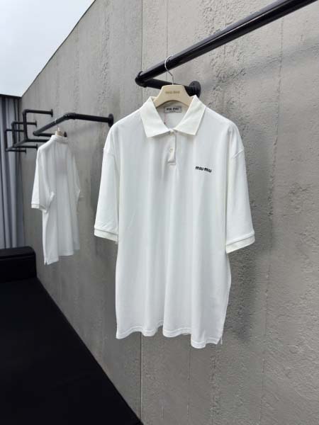 2026年5月15日春夏入荷新作MIUMIU半袖 tシャツ人...