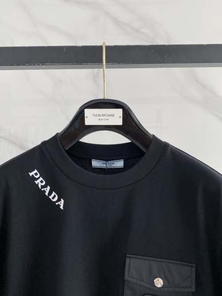 2026年6月2日入荷春夏新作Prada半袖Tシャツ高品質DH工場