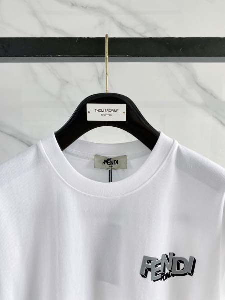 2026年6月4日入荷春夏新作Fendi半袖Tシャツ高品質DH工場