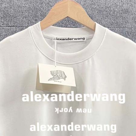 2026年6月16日春夏新作Alexander Wang半袖 tシャツ原版復刻人気で【极品】/YGY工場