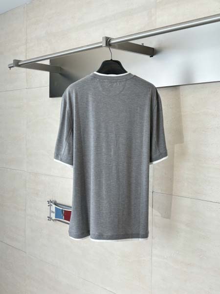 2026年6月17日春夏新作Brunello Cucinelli半袖 tシャツ高品質人気の商品/YGY工場