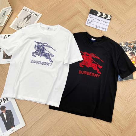 2026年6月22日春夏新作Burberry半袖 tシャツ高品質人気の商品/YGY工場