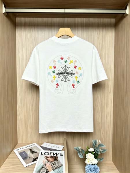 2026年6月23日春夏新作Chrome Hearts半袖 tシャツ高品質人気の商品/YGY工場