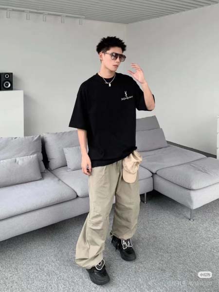 2026年6月23日春夏新作YSL半袖 tシャツ高品質人気の商品/YGY工場