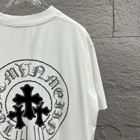 2026年6月25日春夏新作Chrome Hearts半袖 tシャツ高品質人気の商品/YGY工場