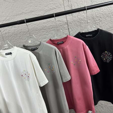 2026年6月25日春夏新作Chrome Hearts半袖 tシャツ高品質人気の商品/YGY工場