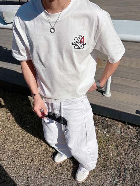 2026年6月25日春夏新作Loewe半袖 tシャツ高品質人気の商品/YGY工場