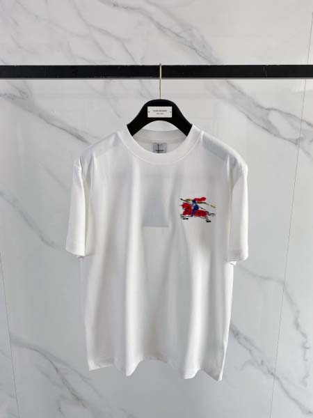 2026年6月4日入荷春夏新作Burberry半袖Tシャツ高...