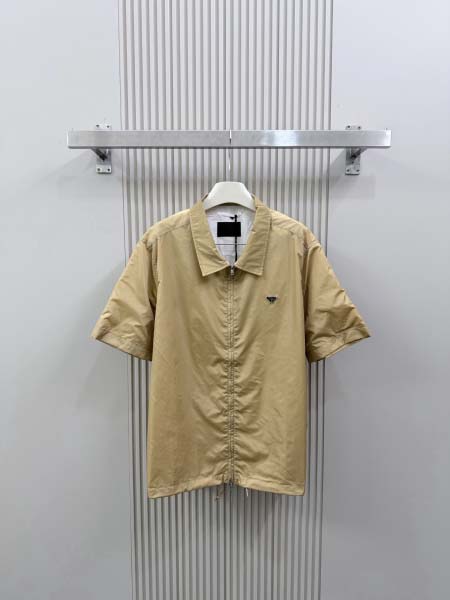 2026年6月15日春夏新作Prada半袖 tシャツ原版復刻...
