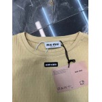 2026年6月16日春夏新作MIUMIU半袖 tシャツ高品質人気の商品/YGY工場