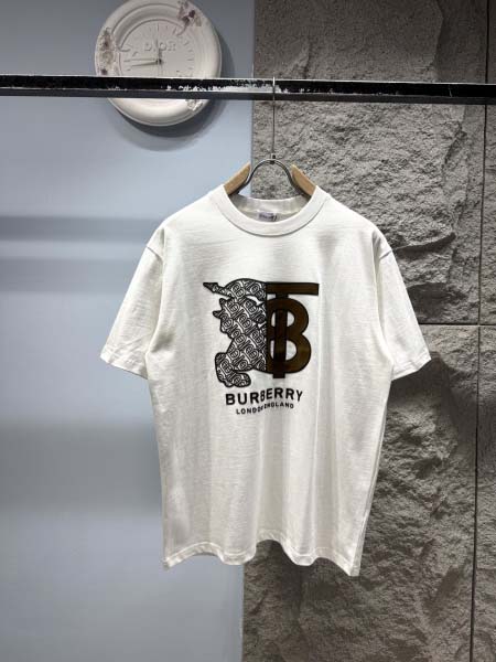 2026年6月17日春夏新作Burberrytシャツ高品質人...