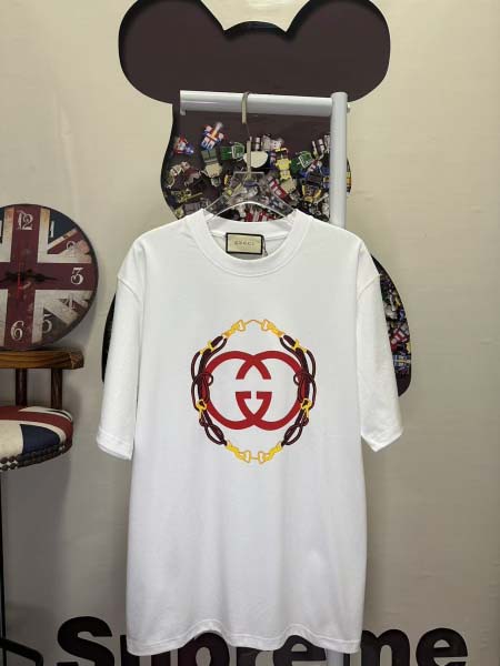 2026年6月18日春夏新作Gucci半袖 tシャツ高品質人...