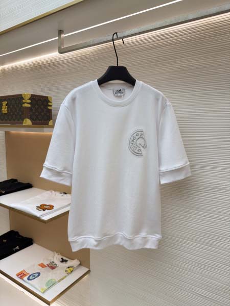 2026年6月18日春夏新作HERMES半袖 tシャツ高品質...